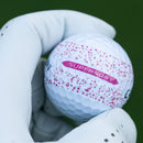 Callaway Supersoft Splatter 360 Golf Balls - Pink - 12 Pack