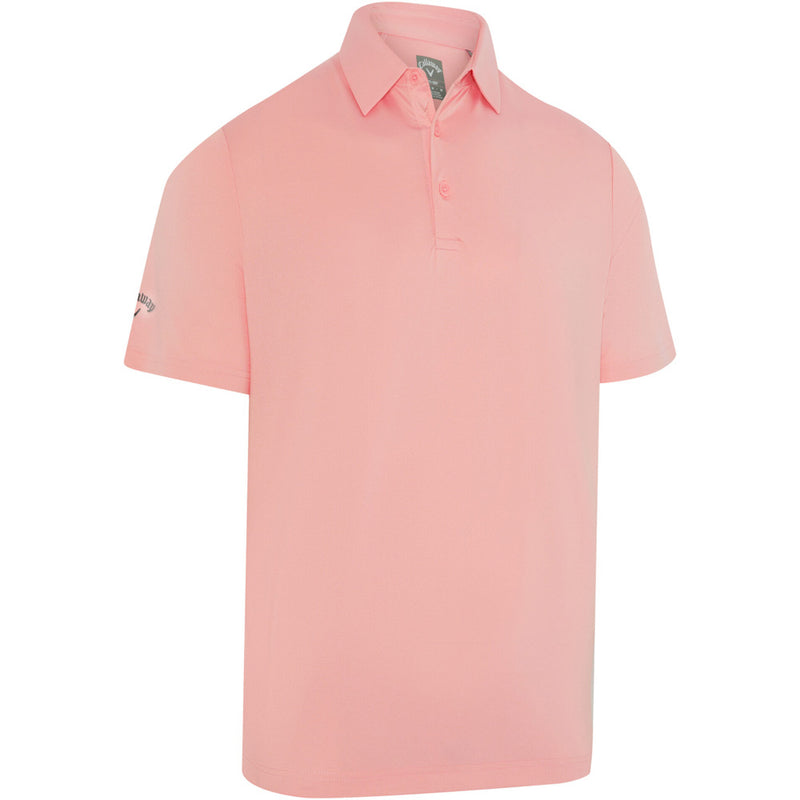 Callaway Swingtech Solid Polo Shirt - Candy Pink