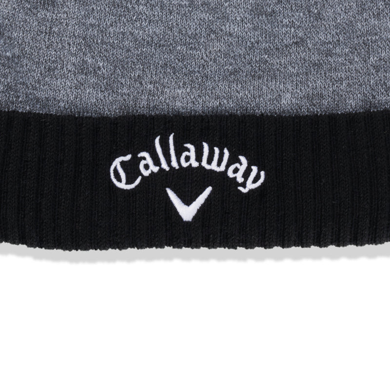 Callaway Tour Authentic Pom Beanie - Dark Grey/Black