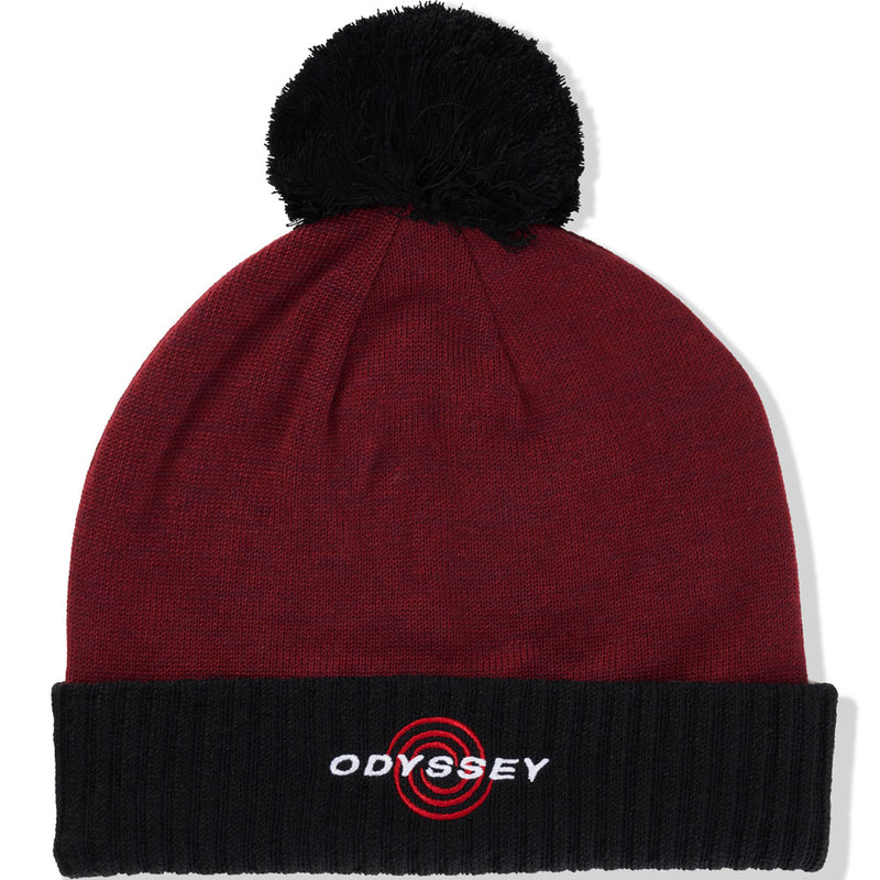 Callaway Tour Authentic Pom Beanie - Wine/Black