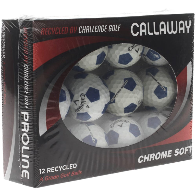 Callaway Truvis Grade A Rewashed Golf Balls - Blue/White - 12 Pack