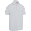Callaway Ventilated Classic Jacquard Polo Shirt - Gray Dawn