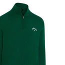 Callaway 1/4 Zip Blended Merino Sweater - Deep Galapagos Green