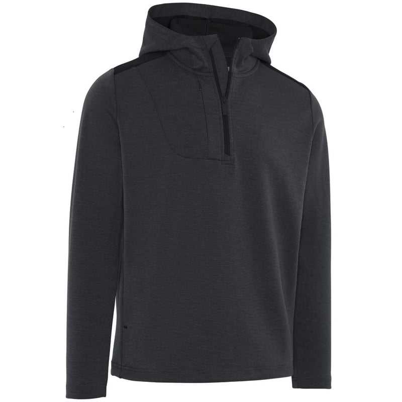 Callaway 1/4 Zip Premium Hoodie - Black Heather