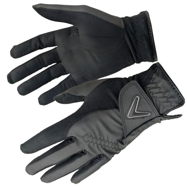 Callaway Opti Grip Rain Golf Gloves (Pair) - Black