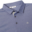 Calvin Klein Bayard Long Sleeve Polo Shirt - French Blue