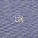 Calvin Klein Bayard Long Sleeve Polo Shirt - French Blue