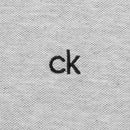 Calvin Klein Bayard Long Sleeve Polo Shirt - Silver Marl