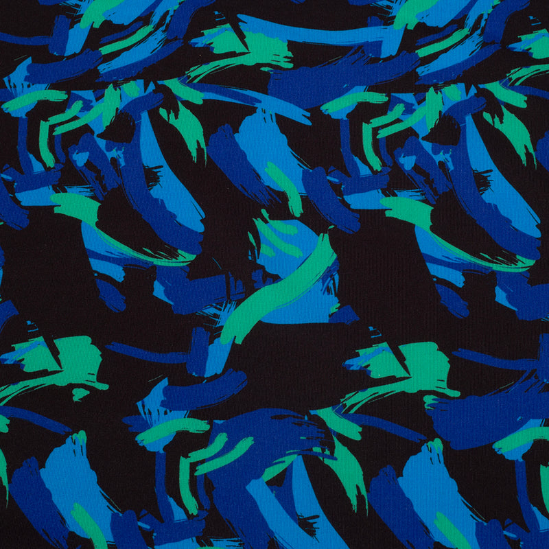 Calvin Klein Brushstroke Print Polo Shirt - Brushstroke Print