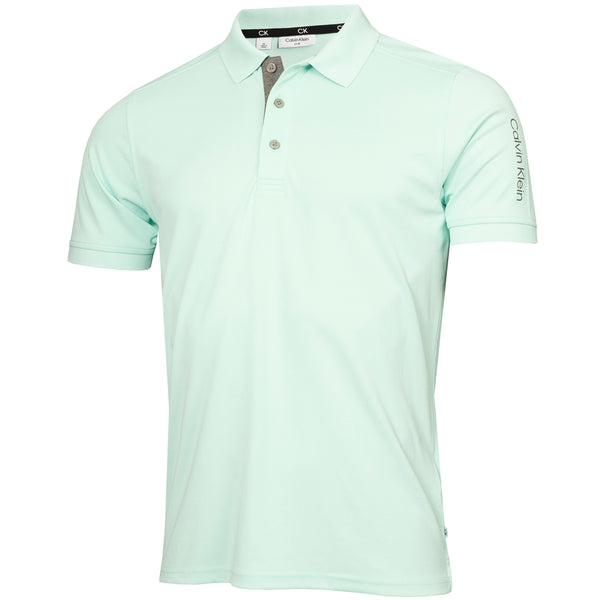 Calvin Klein Club Polo Shirt - Aqua