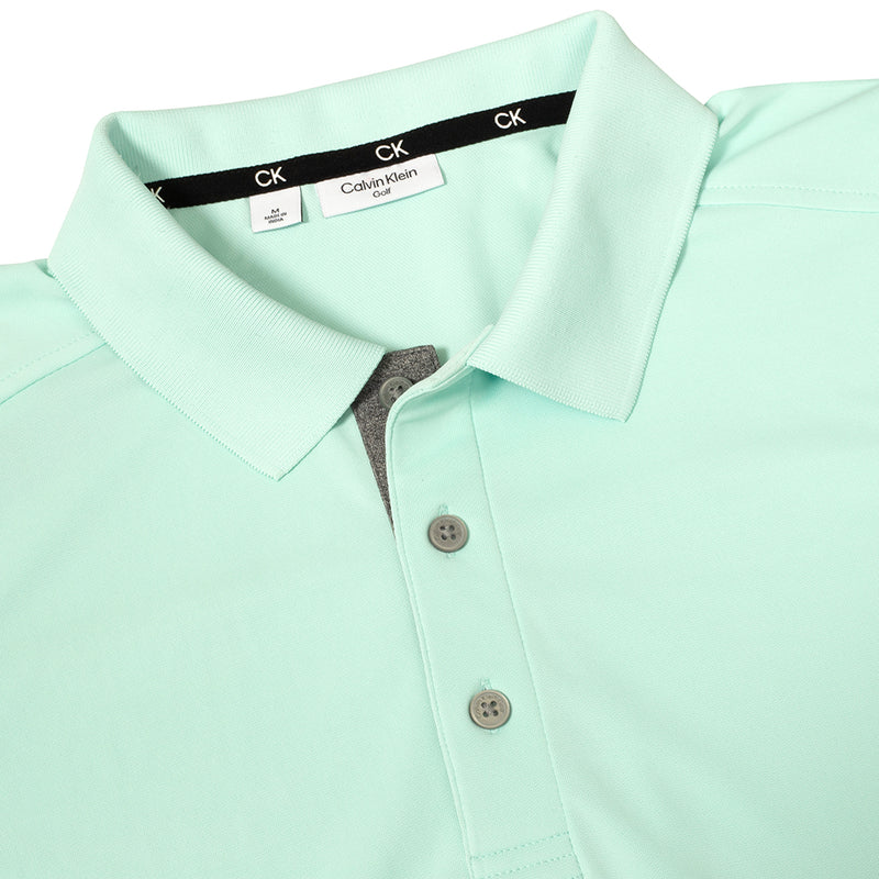 Calvin Klein Club Polo Shirt - Aqua