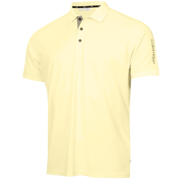 Calvin Klein Club Polo Shirt - Lemon