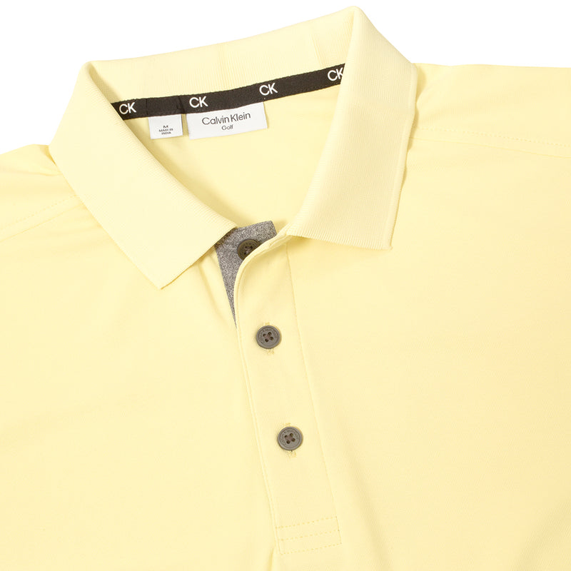 Calvin Klein Club Polo Shirt - Lemon