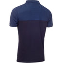Calvin Klein Colour Block Polo Shirt - Cobalt Marl/Navy