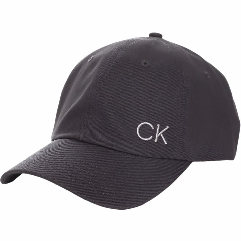 Calvin Klein Cotton Twill Caps - Charcoal