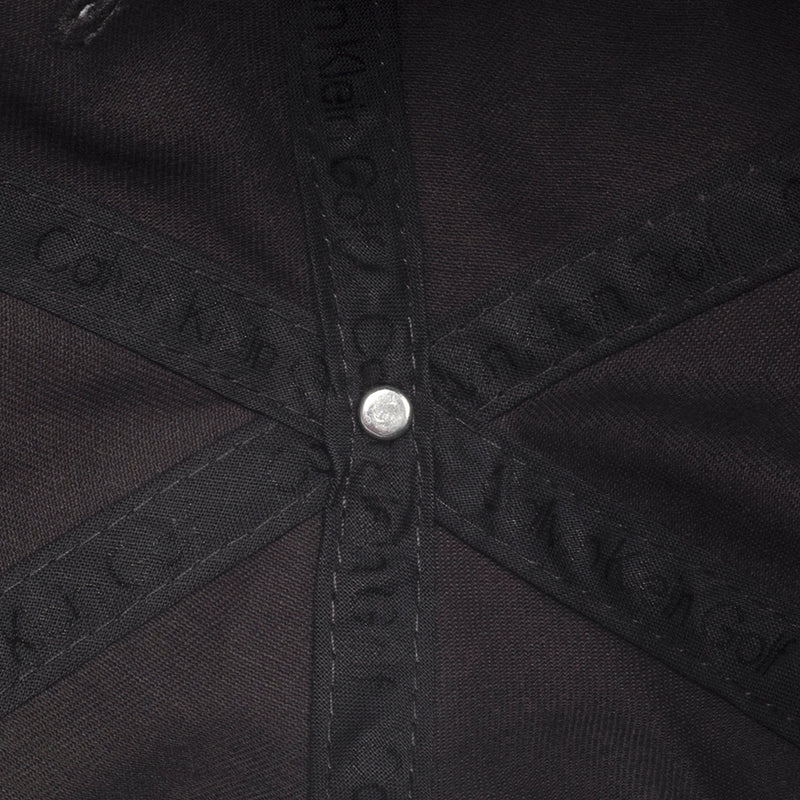 Calvin Klein Cotton Twill Caps - Charcoal