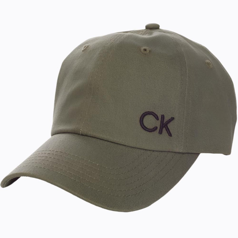 Calvin Klein Cotton Twill Caps - Khaki