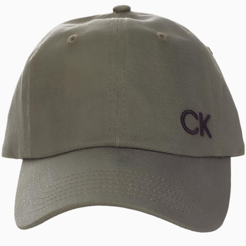 Calvin Klein Cotton Twill Caps - Khaki