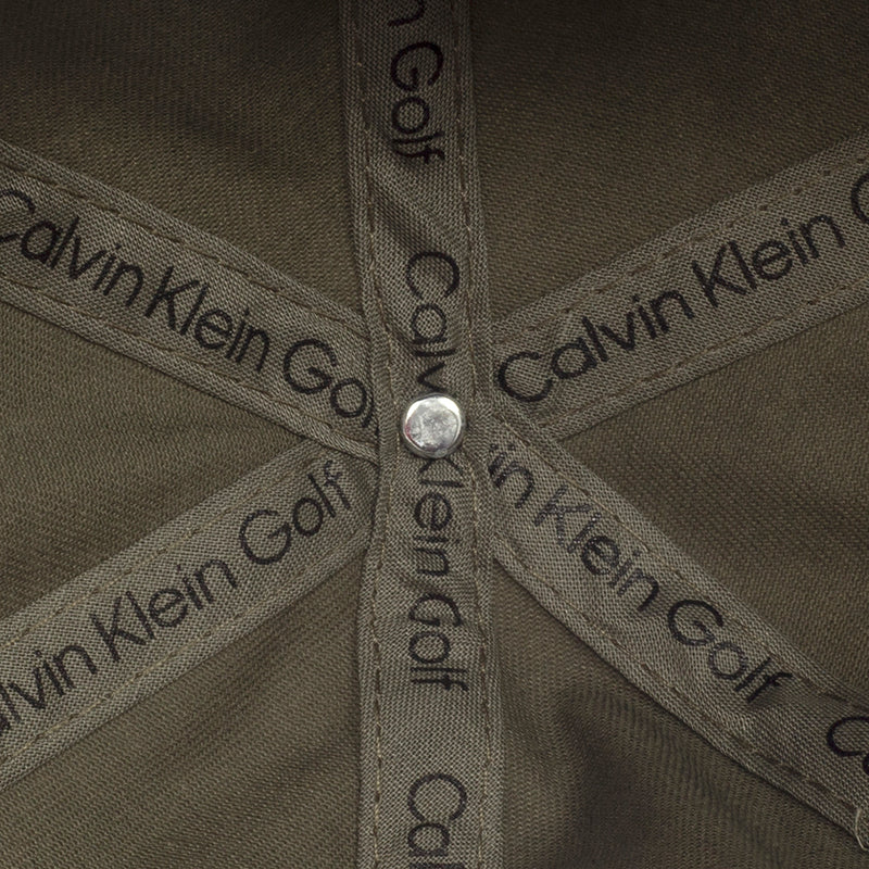 Calvin Klein Cotton Twill Caps - Khaki