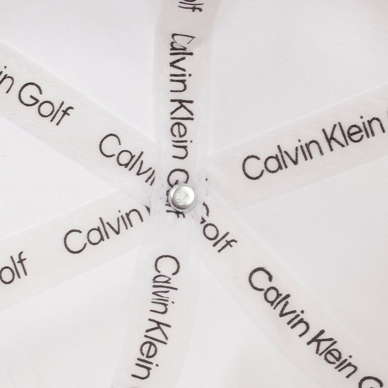 Calvin Klein Cotton Twill Caps - White