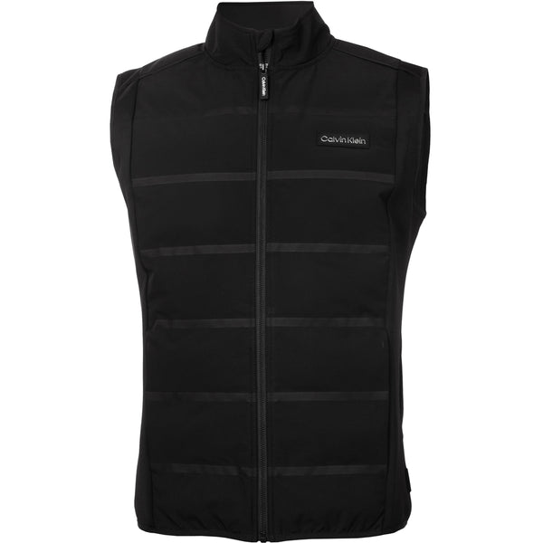 Calvin Klein Houston Hybrid Full Zip Gilet - Black