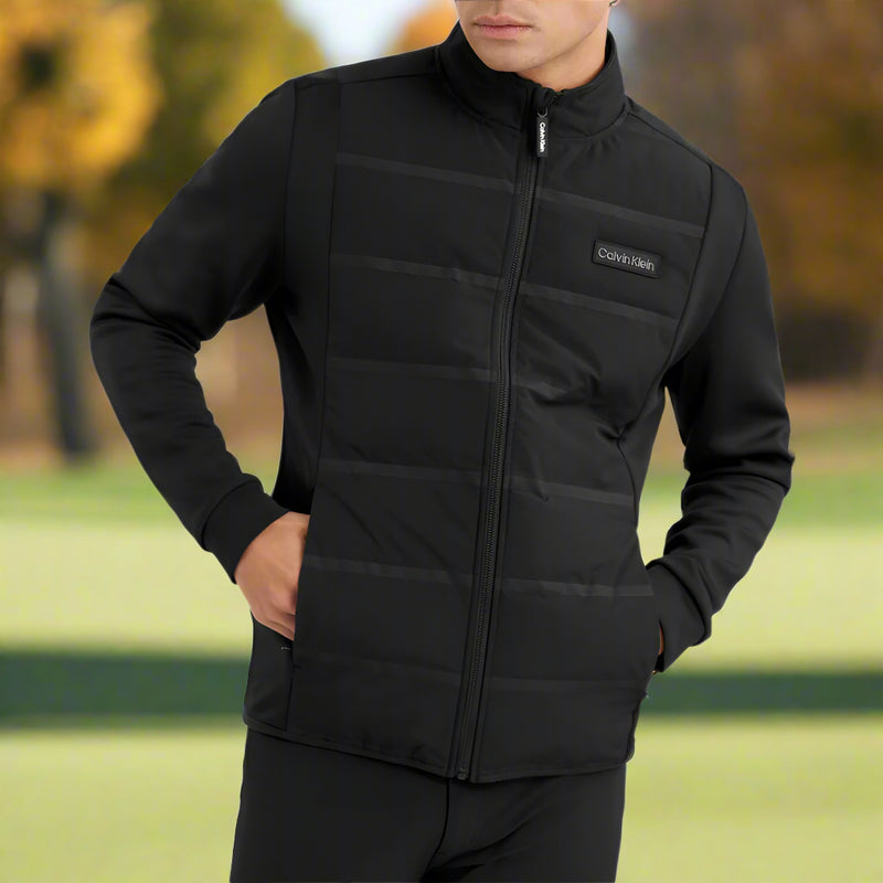 Calvin Klein Houston Hybrid Full Zip Jacket - Black