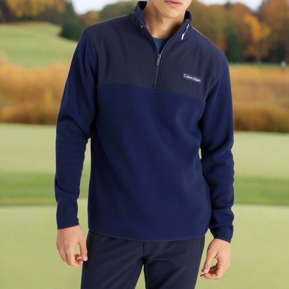 Calvin Klein Hybrid Polar Fleece Evening Blue