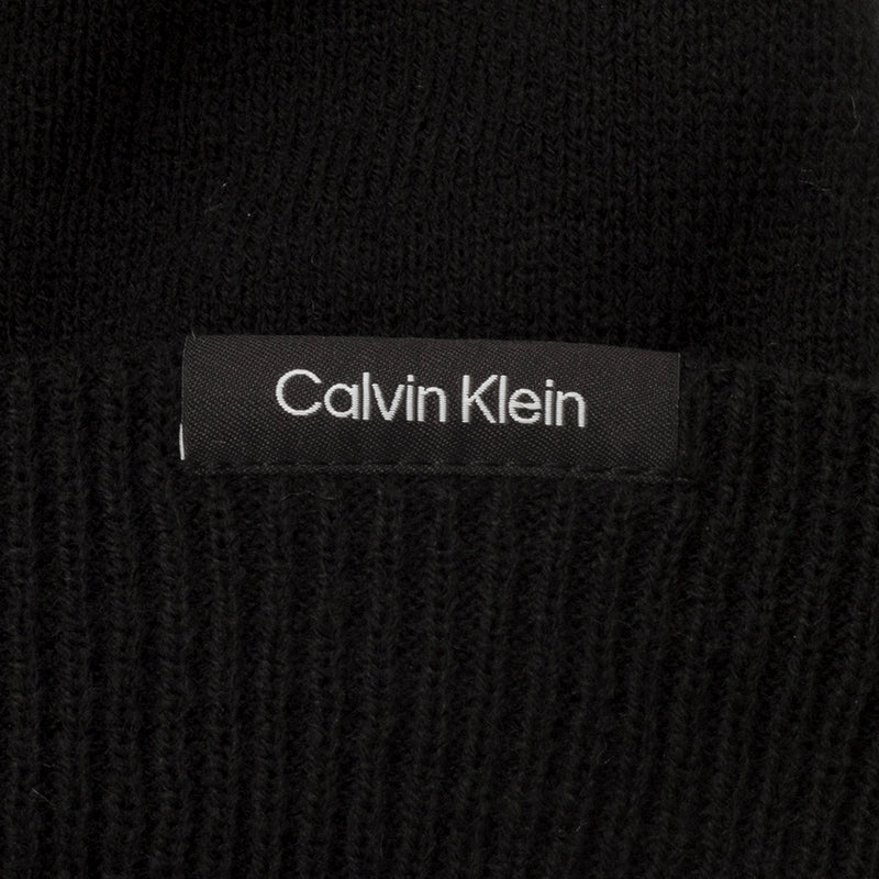 Calvin Klein Linden Bobble Beanie - Black