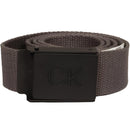 Calvin Klein Monogram Buckle Belt - Charcoal