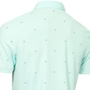 Calvin Klein Monogram Polo Shirt - Aqua