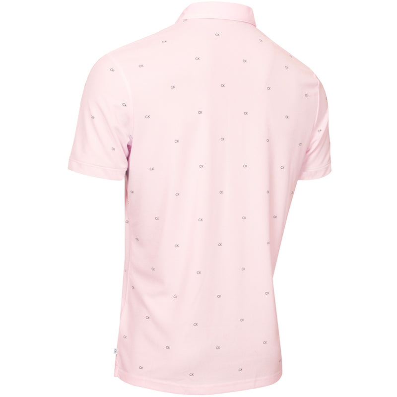 Calvin Klein Monogram Polo Shirt - Pink