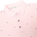 Calvin Klein Monogram Polo Shirt - Pink