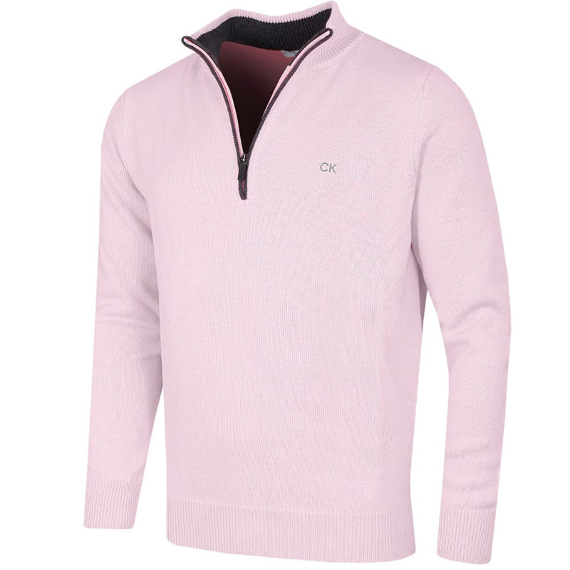 Calvin Klein Newport Half-Zip Sweater - Pink