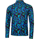 Calvin Klein Newport 1/2 Zip Pullover - Brushstroke Print
