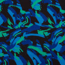 Calvin Klein Newport 1/2 Zip Pullover - Brushstroke Print