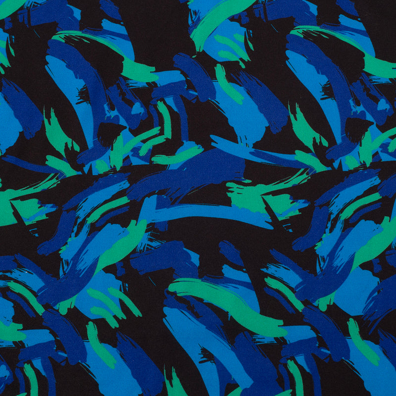 Calvin Klein Newport 1/2 Zip Pullover - Brushstroke Print