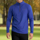 Calvin Klein Newport 1/2 Zip Pullover- French Blue