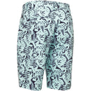Calvin Klein Printed Genius Shorts - Aqua/Evening Blue