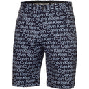 Calvin Klein Printed Genius Shorts - Evening Blue/Blue