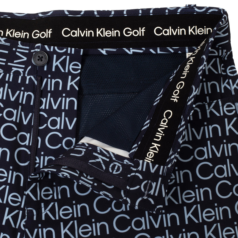 Calvin Klein Printed Genius Shorts - Evening Blue/Blue