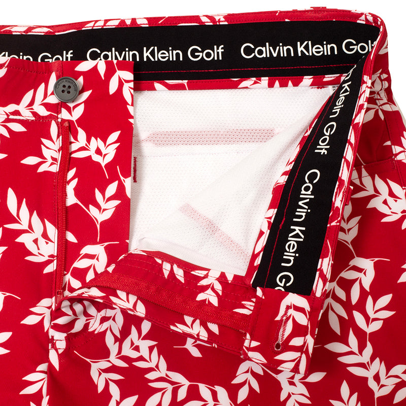 Calvin Klein Printed Genius Shorts - Red/White