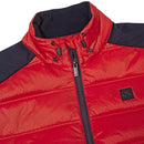 Calvin Klein Rangewood Full Zip Hybrid Gilet - Evening Blue/Red