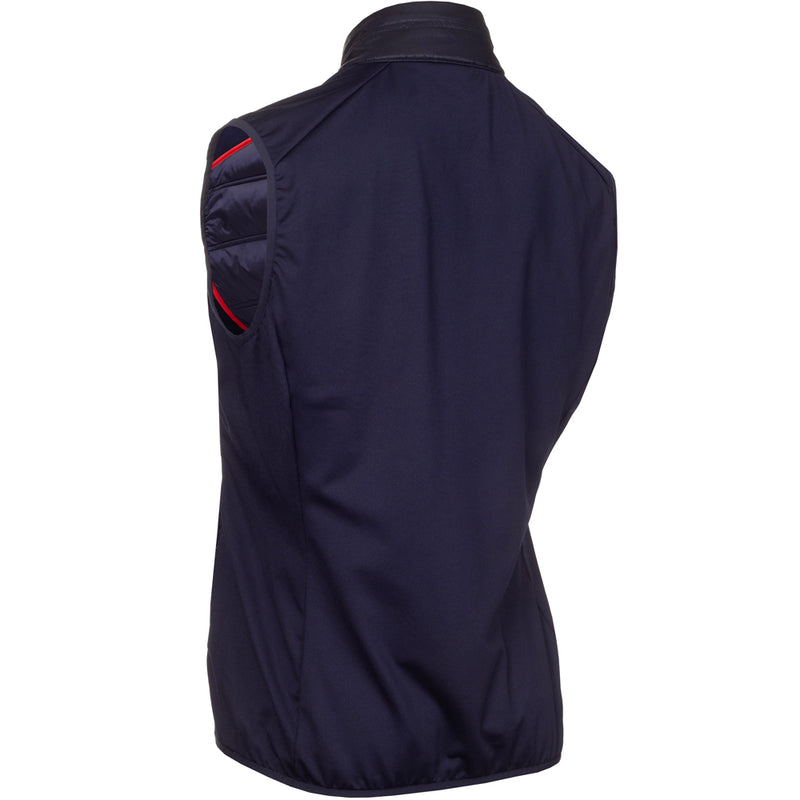 Calvin Klein Rangewood Full Zip Hybrid Gilet - Evening Blue