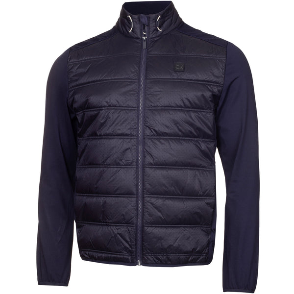 Calvin Klein Rangewood Full Zip Hybrid Jacket - Evening Blue