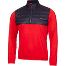 Calvin Klein Rangewood 1/2 Zip Hybrid Pullover - Red