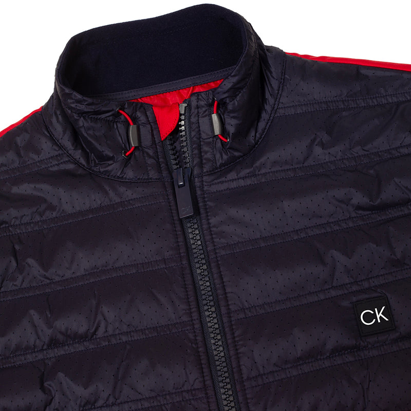 Calvin Klein Rangewood 1/2 Zip Hybrid Pullover - Red