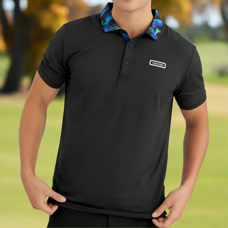Calvin Klein Seabury Polo Shirt - Black