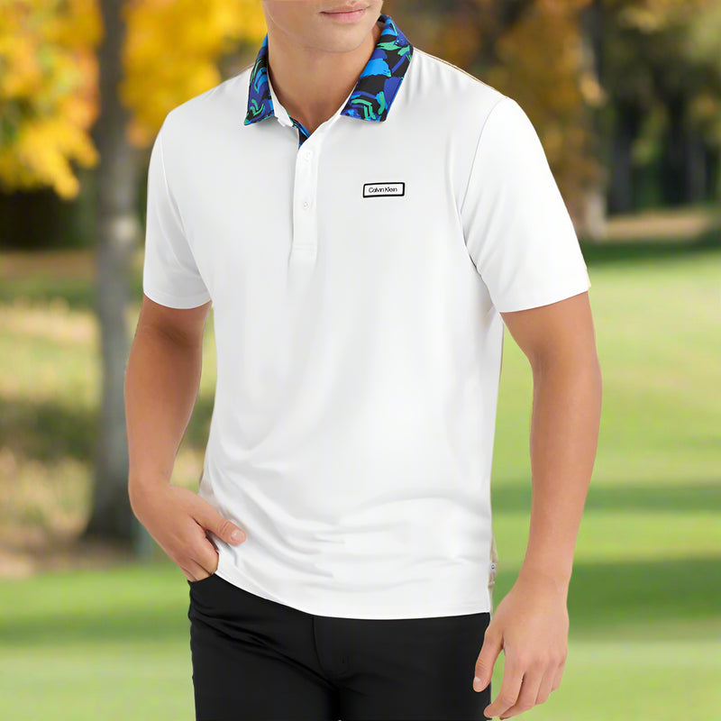 Calvin Klein Seabury Polo Shirt - White