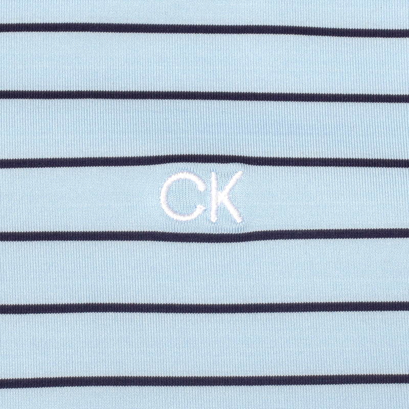 Calvin Klein Silverstone Polo Shirt - Blue/Evening Blue