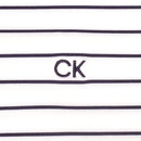 Calvin Klein Silverstone Polo Shirt - White/Evening Blue